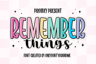 Harness the Remember Things Font for Better Design