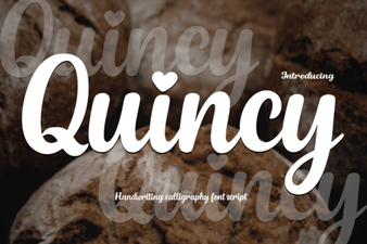 Quincy Font: a Creative Tool for Modern Design